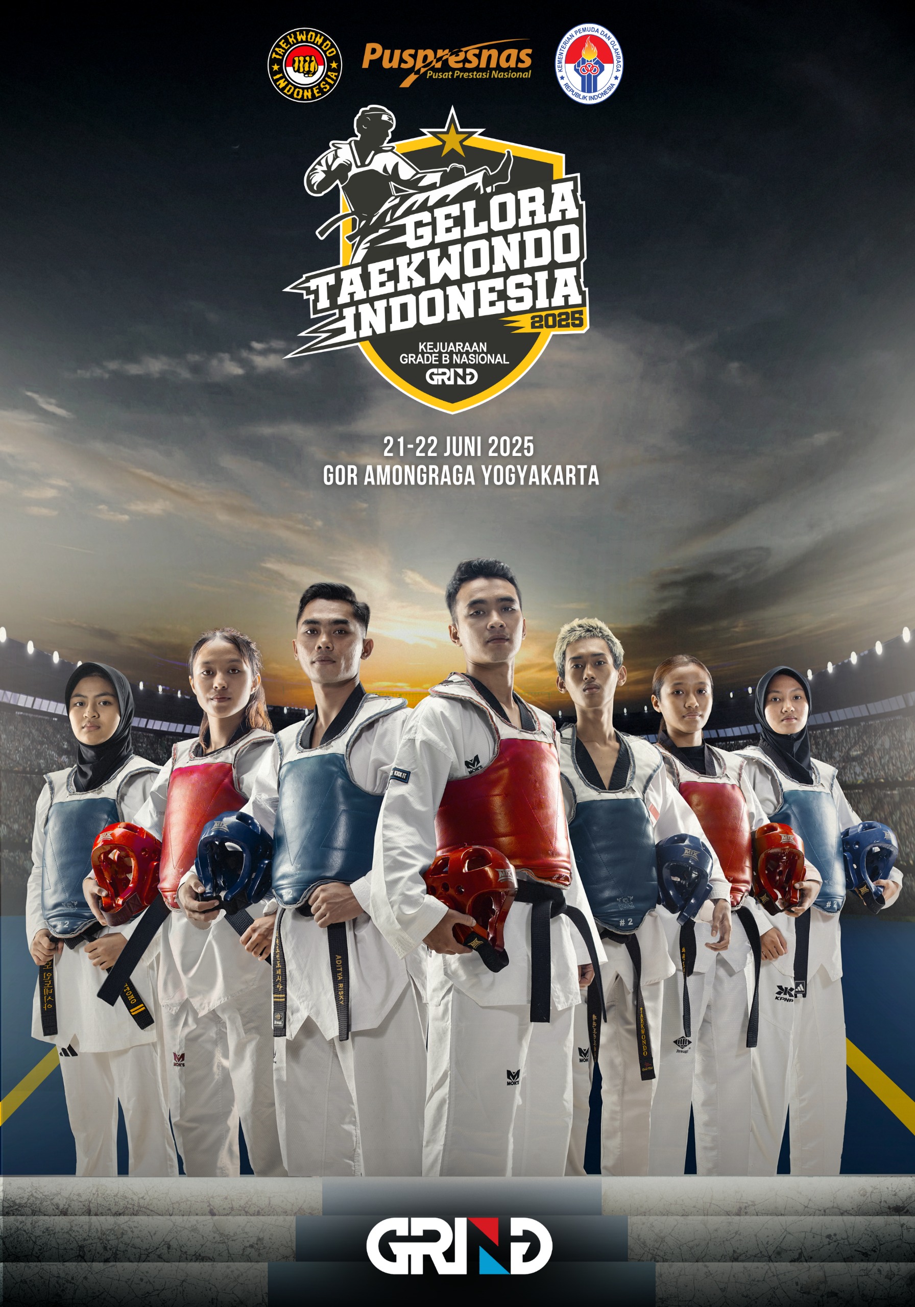 Panggung Juara Taekwondo Indonesia Taekwondo Indonesia Dojang m45terkick